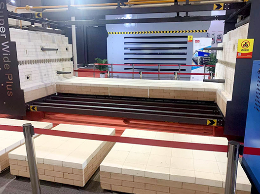 Värmebehandling Mesh Belt Ugn